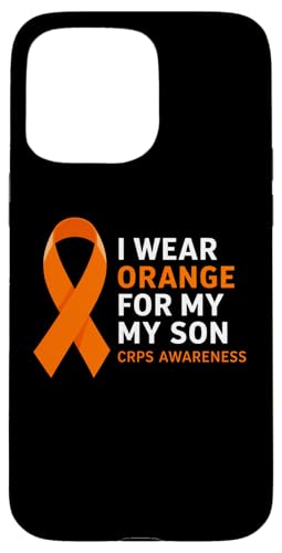 Hülle für iPhone 15 Pro Max Ich trage ein orangefarbenes Hemd für meinen Sohn | CRPS Awareness von Wear Orange for CRPS Awareness Apparel.