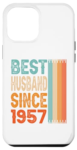 Hülle für iPhone 12 Pro Max Bester Ehemann seit 1957 67. Hochzeitstag 67 Jahre von Wedding Anniversary Design saying Best Husband