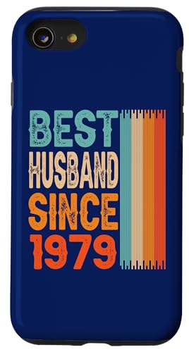 Hülle für iPhone SE (2020) / 7 / 8 Bester Ehemann seit 1979 45. Hochzeitstag 45 Jahre von Wedding Anniversary Design saying Best Husband