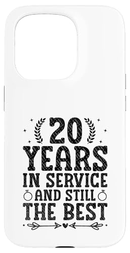 Hülle für iPhone 15 Pro 20 Jahre im Dienst und immer noch der beste Hochzeitstag von Wedding Anniversary Married Couple Gifts