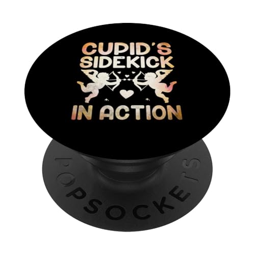 Amors Sidekick In Action Hochzeit Offiziant Ehe PopSockets Klebender PopGrip von Wedding Ceremony Officiant Gifts