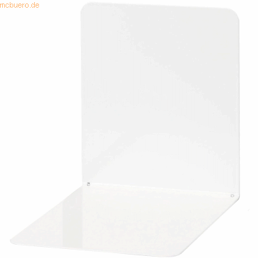 Wedo Buchstütze Metall 14x12x14cm weiß Wedo Buchstütze Metall 14x12x14cm weiß von Wedo