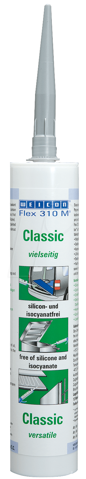 FLEX 310M TS - Kraftkleber, dauerelastisch, Kartusche, 310 ml von Weicon