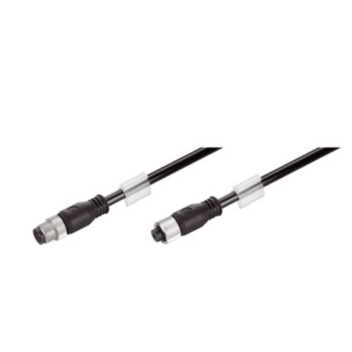 Weidmüller 1059340030 Sensor-/Aktor-Datensteckverbinder, konfektioniert M12 Stecker, gerade, Buchse von Weidmüller