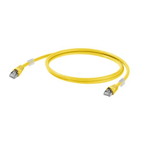 Weidmüller 1251580030 RJ45 Netzwerkkabel, Patchkabel CAT 6a S/FTP 3.00m Gelb UL-zertifiziert 1St. von Weidmüller