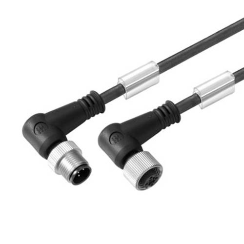 Weidmüller 1925380150 Sensor-/Aktor-Steckverbinder, konfektioniert M12 Stecker, gewinkelt, Buchse, von Weidmüller