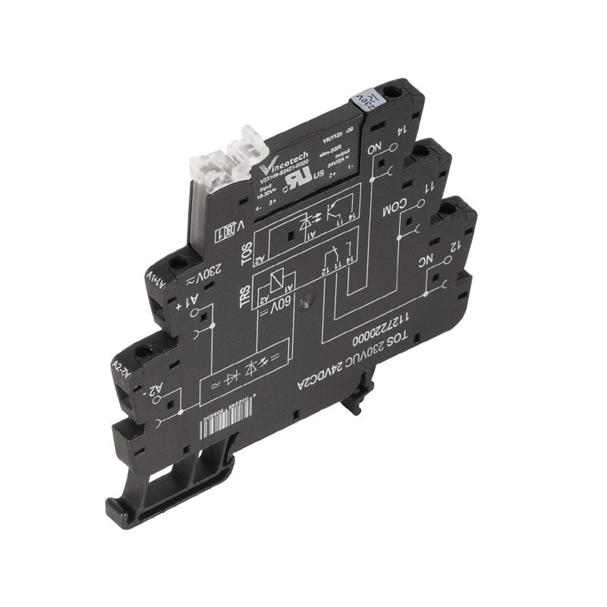 Weidmüller Optokoppler TOS 24VUC 24VDC2A 1127180000 von Weidmüller