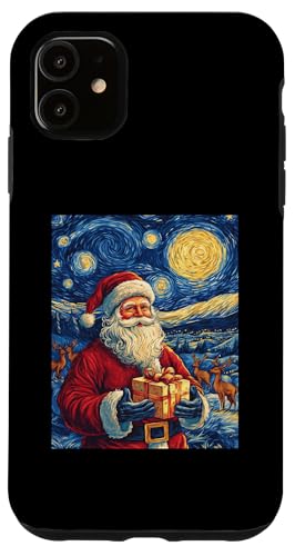 Hülle für iPhone 11 Weihnachtsmann Rentier Deko Frauen Männer Kinder Weihnachten von Weihnachten Damen Weihnachtsmann Outfit Herren