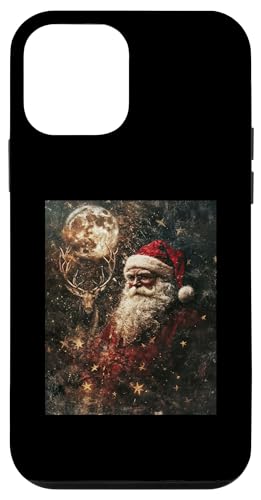 Hülle für iPhone 12 mini Weihnachtsmann Rentier Deko Frauen Männer Kinder Weihnachten von Weihnachten Damen Weihnachtsmann Outfit Herren