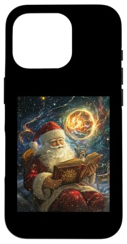 Hülle für iPhone 16 Pro Weihnachtsmann Rentier Deko Frauen Männer Kinder Weihnachten von Weihnachten Damen Weihnachtsmann Outfit Herren