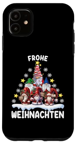 Hülle für iPhone 11 Lustige Weihnachtswichtel Weihnachten Wichtel Weihnachtsbaum von Weihnachten Familie Bekleidung Damen Herren Kinder