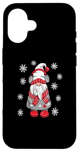 Hülle für iPhone 16 Lustige Weihnachtswichtel Weihnachten Wichtel Christmas Gnom von Weihnachten Familie Bekleidung Damen Herren Kinder