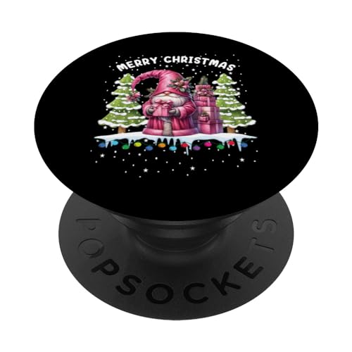 Lustige Weihnachtswichtel Weihnachten Wichtel Christmas Gnom PopSockets Klebender PopGrip von Weihnachten Familie Bekleidung Damen Herren Kinder