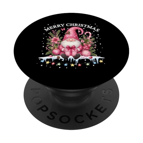 Lustige Weihnachtswichtel Weihnachten Wichtel Weihnachts PopSockets Klebender PopGrip von Weihnachten Gnome Familie Bekleidung Damen Herren