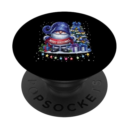 Lustige Weihnachtswichtel Weihnachten Wichtel Weihnachts PopSockets Klebender PopGrip von Weihnachten Gnome Familie Bekleidung Damen Herren