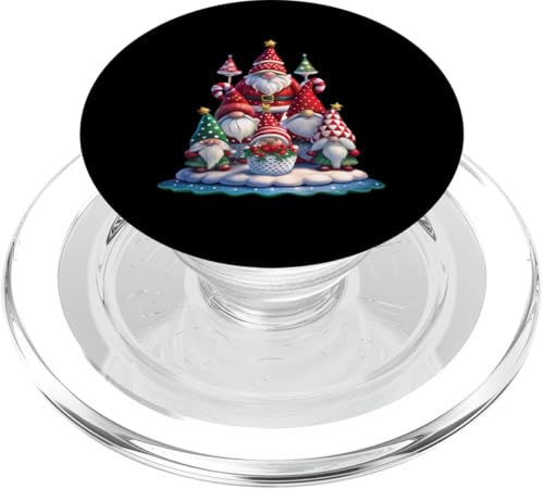 Lustige Weihnachtswichtel Weihnachten Wichtel Weihnachts PopSockets PopGrip für MagSafe von Weihnachten Gnome Familie Bekleidung Damen Herren