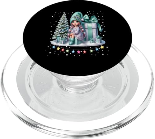 Lustige Weihnachtswichtel Weihnachten Wichtel Weihnachts PopSockets PopGrip für MagSafe von Weihnachten Gnome Familie Bekleidung Damen Herren