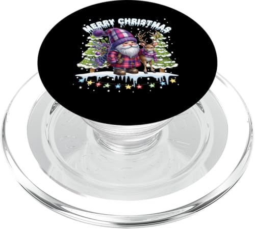 Lustige Weihnachtswichtel Weihnachten Wichtel Weihnachts PopSockets PopGrip für MagSafe von Weihnachten Gnome Familie Bekleidung Damen Herren