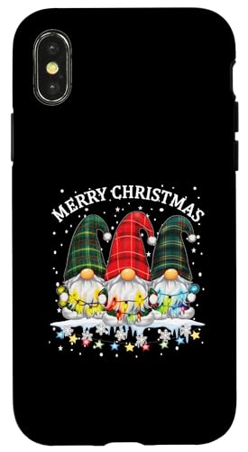 Hülle für iPhone X/XS Lustiges Weihnachtsshirt Weihnachten Wichtel Weihnachts von Weihnachten Gnome Familien Bekleidung Damen Herren