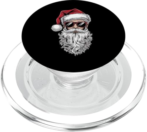 Cooles Weihnachtsshirt Cooler Weihnachtsmann Weihnachten PopSockets PopGrip für MagSafe von Weihnachten Shirt Nikolaus Weihnachtsoutfit Lustig