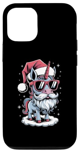 Hülle für iPhone 12/12 Pro Cooles Weihnachtsshirt Cooler Weihnachtsmann Weihnachten von Weihnachten Shirt Nikolaus Weihnachtsoutfit Lustig