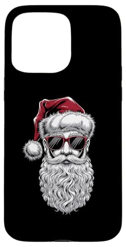 Hülle für iPhone 15 Pro Max Cooles Weihnachtsshirt Cooler Weihnachtsmann Weihnachten von Weihnachten Shirt Nikolaus Weihnachtsoutfit Lustig