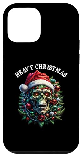 Hülle für iPhone 12 mini Weihnachtsoutfit Totenkopf Weihnachten Death Heavy Xmas von Weihnachtsdeko Merry Christmas Outfit für Herren