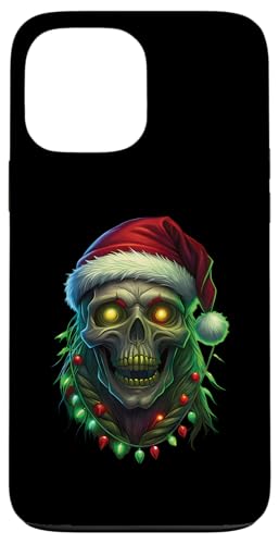 Hülle für iPhone 13 Pro Max Weihnachtsoutfit Totenkopf Weihnachten Death Heavy Xmas von Weihnachtsdeko Merry Christmas Outfit für Herren