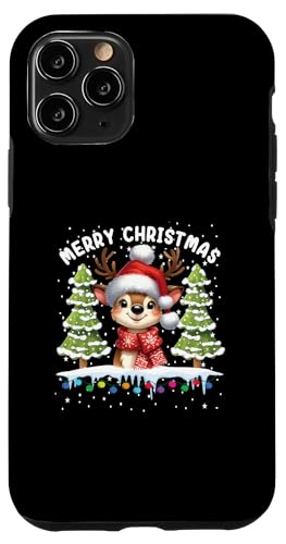 Hülle für iPhone 11 Pro Weihnachts Shirt Feiertage Geschenk Geschenkidee Nikolaus von Weihnachtsgeschenke Geschenkidee Santa Xmas Elch