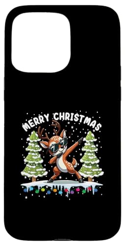 Hülle für iPhone 15 Pro Max Weihnachts Shirt Feiertage Geschenk Geschenkidee Nikolaus von Weihnachtsgeschenke Geschenkidee Santa Xmas Elch