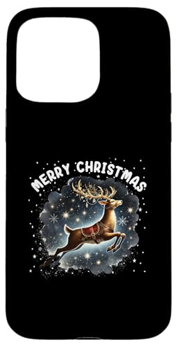 Hülle für iPhone 15 Pro Max Weihnachts Shirt Feiertage Geschenk Geschenkidee Nikolaus von Weihnachtsgeschenke Geschenkidee Santa Xmas Elch