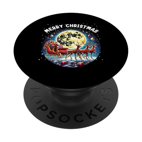 Weihnachts Shirt Feiertage Geschenk Geschenkidee Nikolaus PopSockets Klebender PopGrip von Weihnachtsgeschenke Geschenkidee Santa Xmas Elch