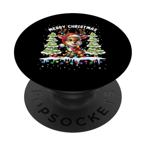 Weihnachts Shirt Feiertage Geschenk Geschenkidee Nikolaus PopSockets Klebender PopGrip von Weihnachtsgeschenke Geschenkidee Santa Xmas Elch