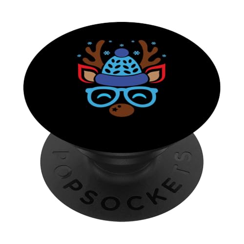 Weihnachts Shirt Feiertage Geschenk Geschenkidee Nikolaus PopSockets Klebender PopGrip von Weihnachtsgeschenke Geschenkidee Santa Xmas Elch