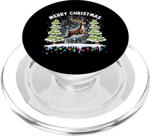 Weihnachts Shirt Feiertage Geschenk Geschenkidee Nikolaus PopSockets PopGrip für MagSafe von Weihnachtsgeschenke Geschenkidee Santa Xmas Elch