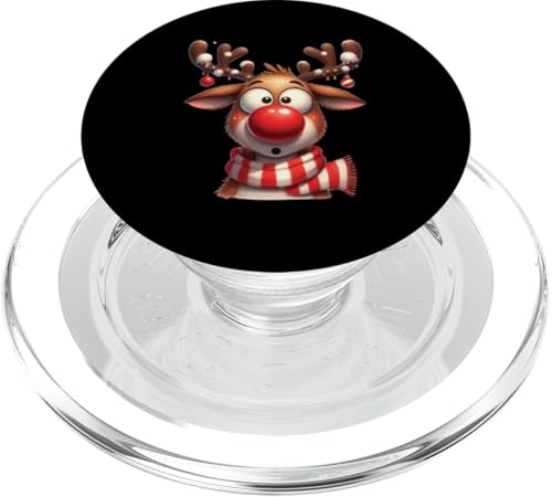 Weihnachts Shirt Feiertage Geschenk Geschenkidee Nikolaus PopSockets PopGrip für MagSafe von Weihnachtsgeschenke Geschenkidee Santa Xmas Elch