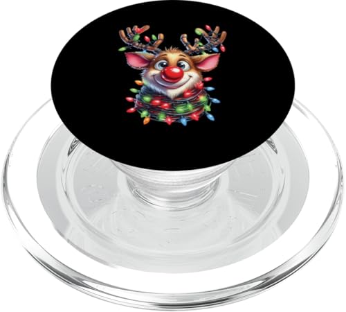 Weihnachts Shirt Feiertage Geschenk Geschenkidee Nikolaus PopSockets PopGrip für MagSafe von Weihnachtsgeschenke Geschenkidee Santa Xmas Elch