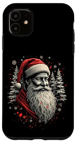 Hülle für iPhone 11 Weihnachtsmann von Weihnachtsmann Design