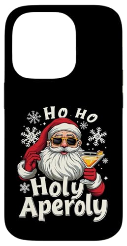 Hülle für iPhone 14 Pro Holy Aperoly Weihnachtsmann von Weihnachtsmann Design