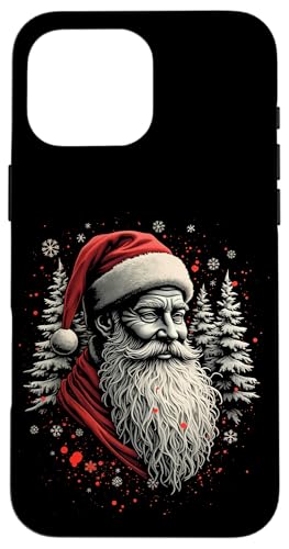 Hülle für iPhone 16 Pro Max Weihnachtsmann von Weihnachtsmann Design