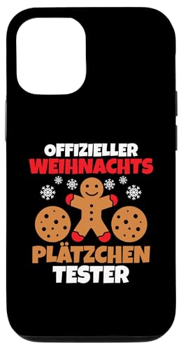 Hülle für iPhone 12/12 Pro Weihnachtsmann Weihnachten Weihnachtsfest Plätzchen von Weihnachtsplätzchen Weihnachtself Weihnachtsfeier