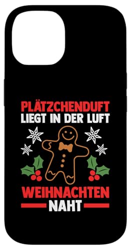 Hülle für iPhone 14 Weihnachtsmann Weihnachten Weihnachtsfest Plätzchen von Weihnachtsplätzchen Weihnachtself Weihnachtsfeier