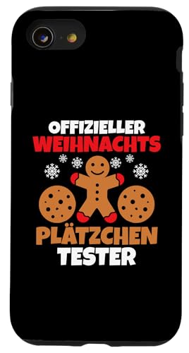 Hülle für iPhone SE (2020) / 7 / 8 Weihnachtsmann Weihnachten Weihnachtsfest Plätzchen von Weihnachtsplätzchen Weihnachtself Weihnachtsfeier