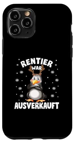 Hülle für iPhone 11 Pro Weihnachten T-Shirt Damen Geschenke Elch Lustiges Weihnachts von Weihnachtsshirt Weihnachten Outfit Bekleidung Xmas