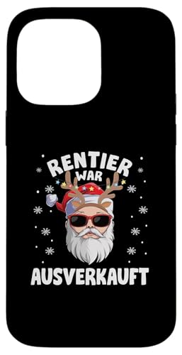 Hülle für iPhone 14 Pro Max Weihnachten T-Shirt Damen Geschenke Elch Lustiges Weihnachts von Weihnachtsshirt Weihnachten Outfit Bekleidung Xmas