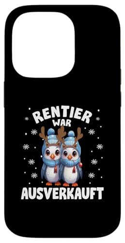 Hülle für iPhone 14 Pro Weihnachten T-Shirt Damen Geschenke Elch Lustiges Weihnachts von Weihnachtsshirt Weihnachten Outfit Bekleidung Xmas