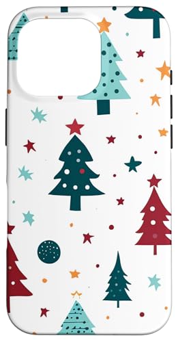 Hülle für iPhone 16 Pro Retro-Weihnachtsbaum von Weihnachtswahnsinn