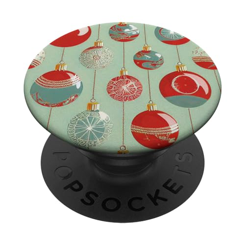 Retro-Weihnachtsschmuck PopSockets Klebender PopGrip von Weihnachtswahnsinn