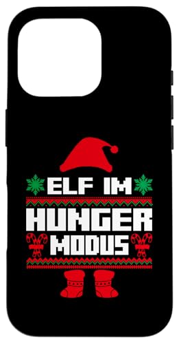 Hülle für iPhone 16 Pro Weihnachtself Weihnachten Weihnachtsmann Hunger Elf von Weihnachtszeit Weihnachten Elfen