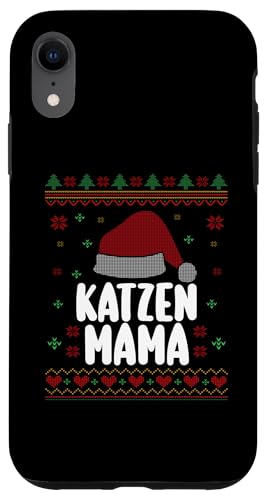 Hülle für iPhone XR Weihnachten Weihnachtsmann Katzenmama von Weihnachtszeit Weihnachten Weihnachtsmann